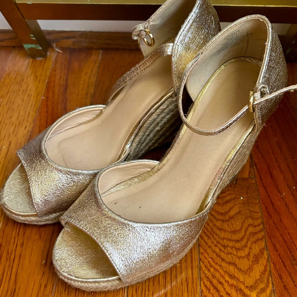 Shoes for women,ALL MAN Gold high heels for women size 7 - Picture 8 of 13